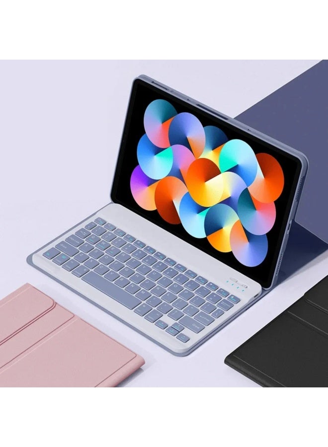 حافظة واقية للوحة المفاتيح بلوتوث لجهاز RedmiPad SE 11 Lenovo 10.6 Xiaomi 6 5 غطاء لوحة المفاتيح اللوحية ملحقات الكمبيوتر المكتبي - اللون: أسود - نوع المنتج: Redmi Redmi Pad 10.6 بوصة - Image 2